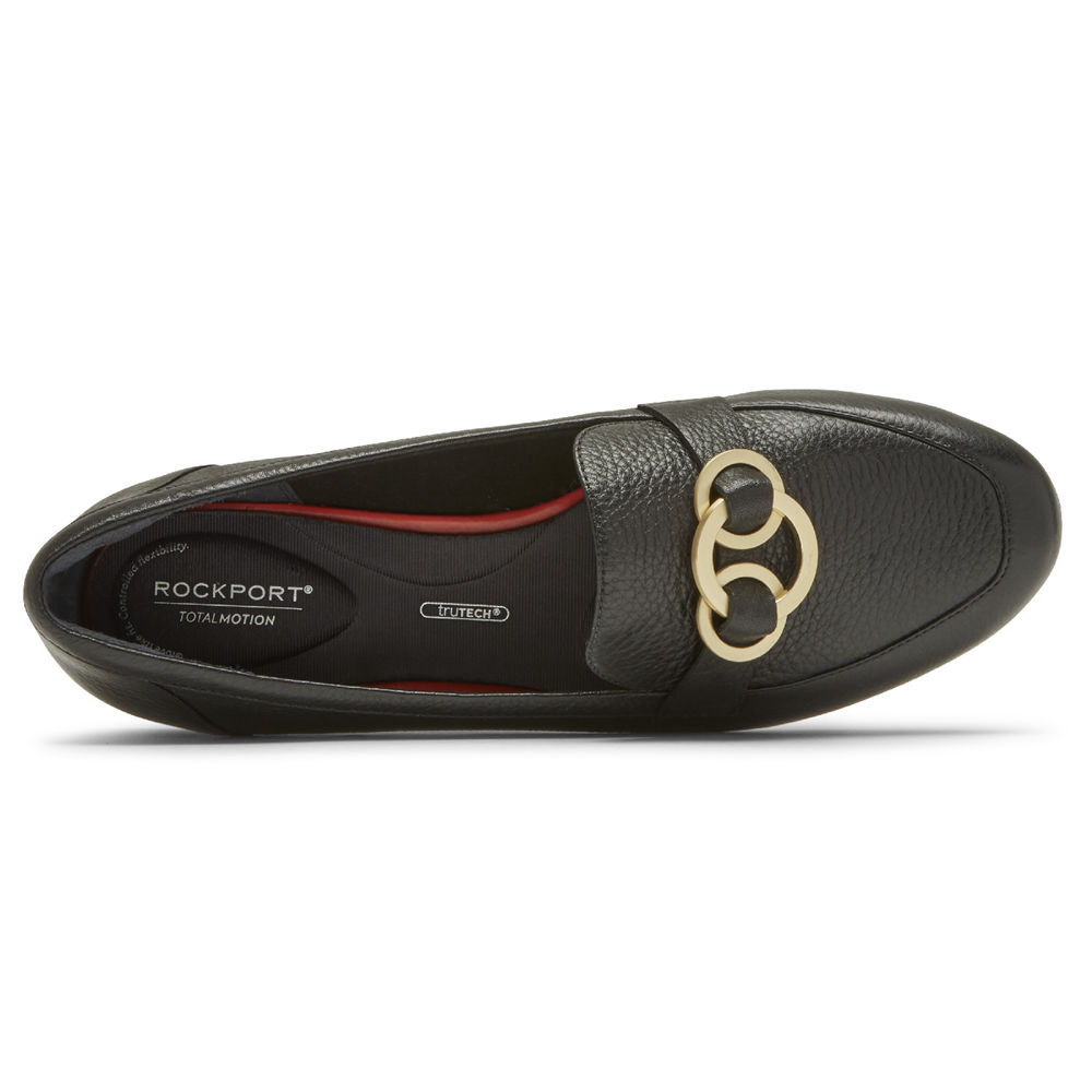 Rockport Loafers Dame Svart - Total Motion Tavia Ring - XFRP03671